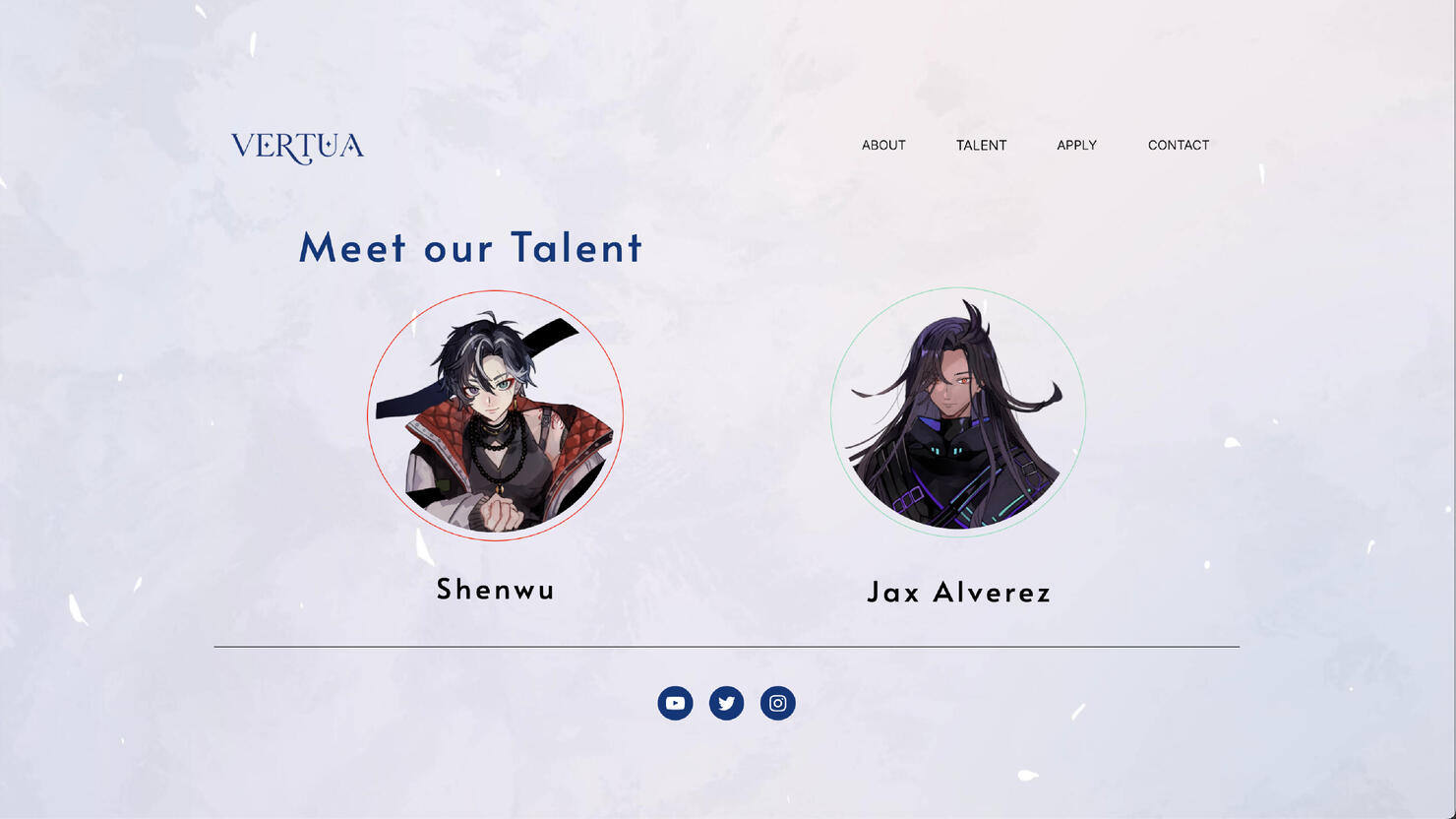 Talent Page