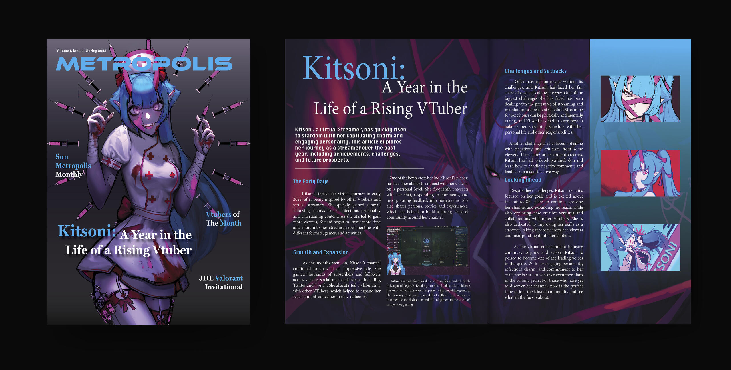 Cover & Featured Article